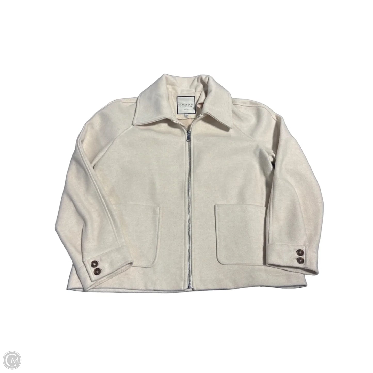 Jacket Other By Bagatelle In Cream, Size: L