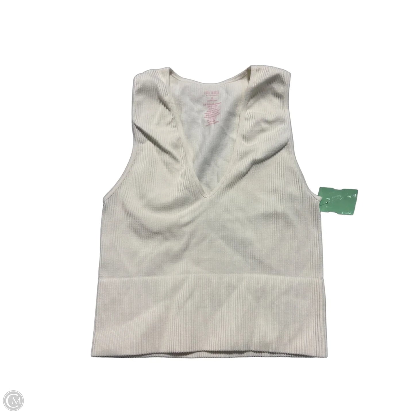 Tank Top By Mi Ami In White, Size: S