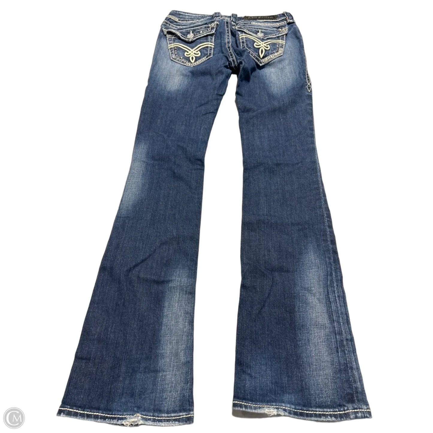 Jeans Boot Cut By Rock Revival In Blue, Size: 2