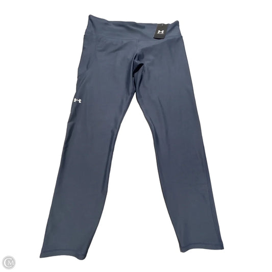 Athletic Leggings By Under Armour In Blue, Size: Xxl