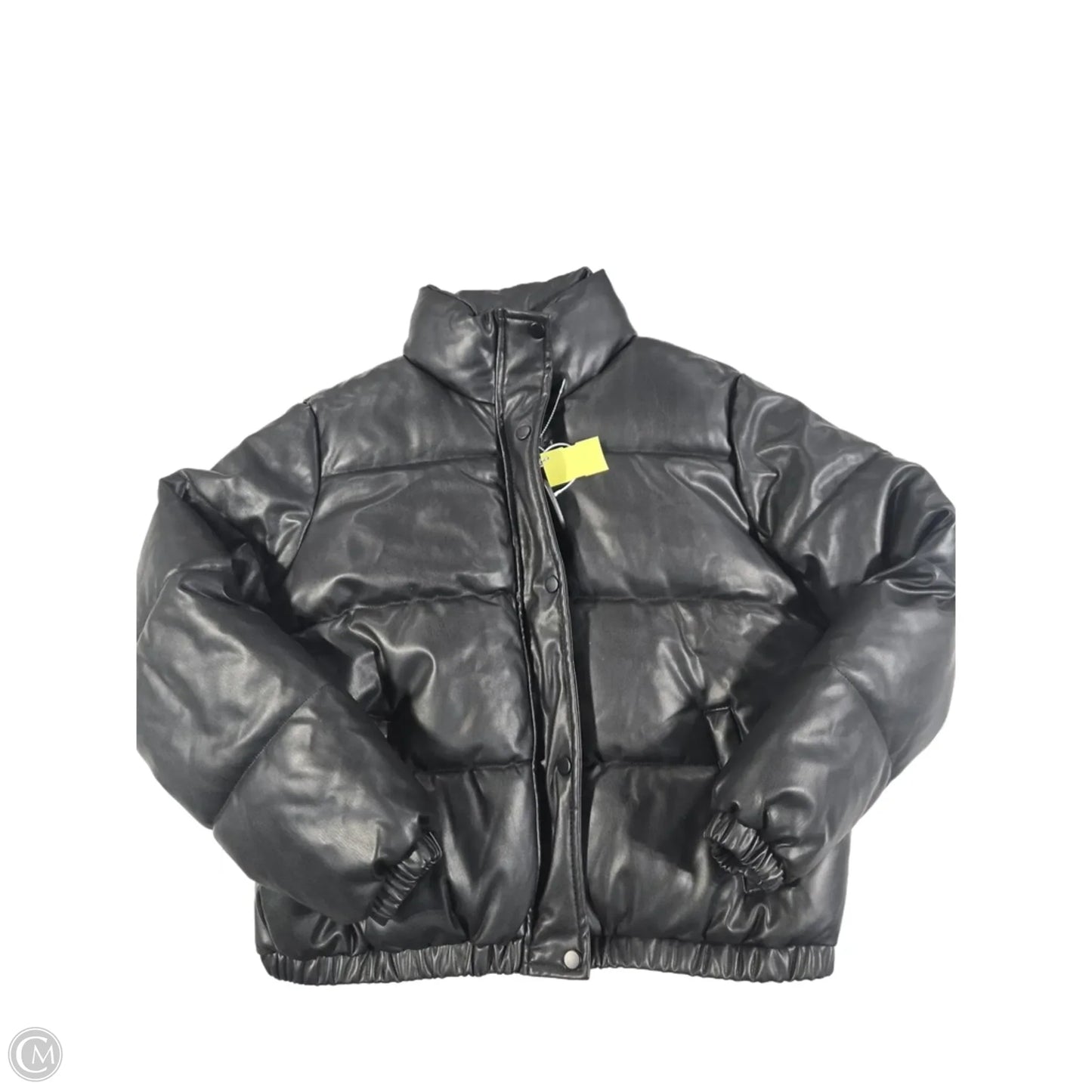 Coat Puffer & Quilted By Ci Sono In Black, Size: L