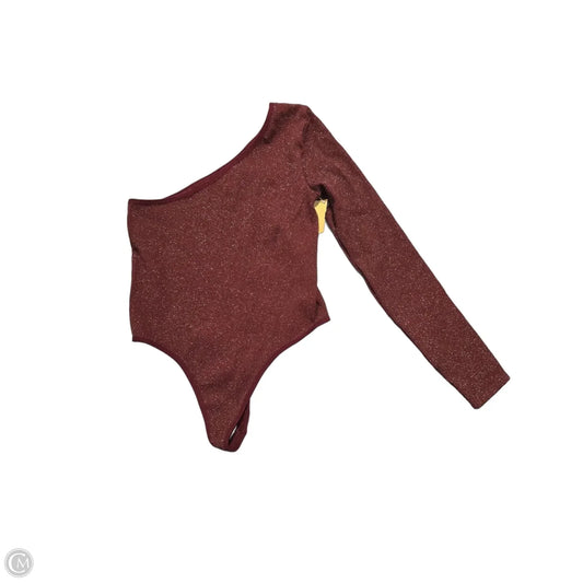 Top Long Sleeve By Bdg In Red, Size: L