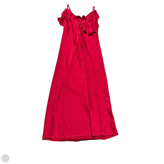 Dress Casual Maxi By A New Day In Red, Size: S