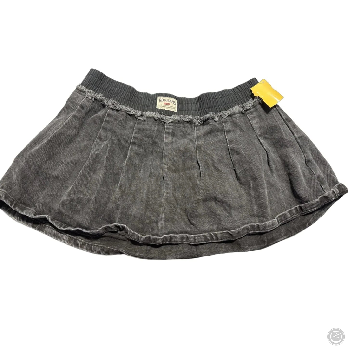 Skirt Mini & Short By Bdg In Black Denim, Size: M