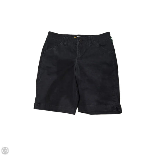 Shorts By Lee In Black Denim, Size: 4
