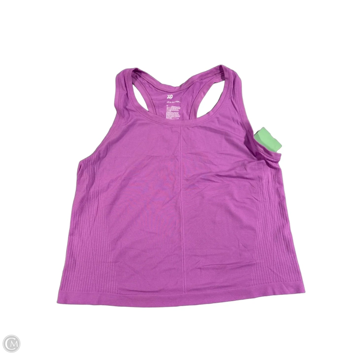 Athletic Tank Top By All In Motion In Purple, Size: M