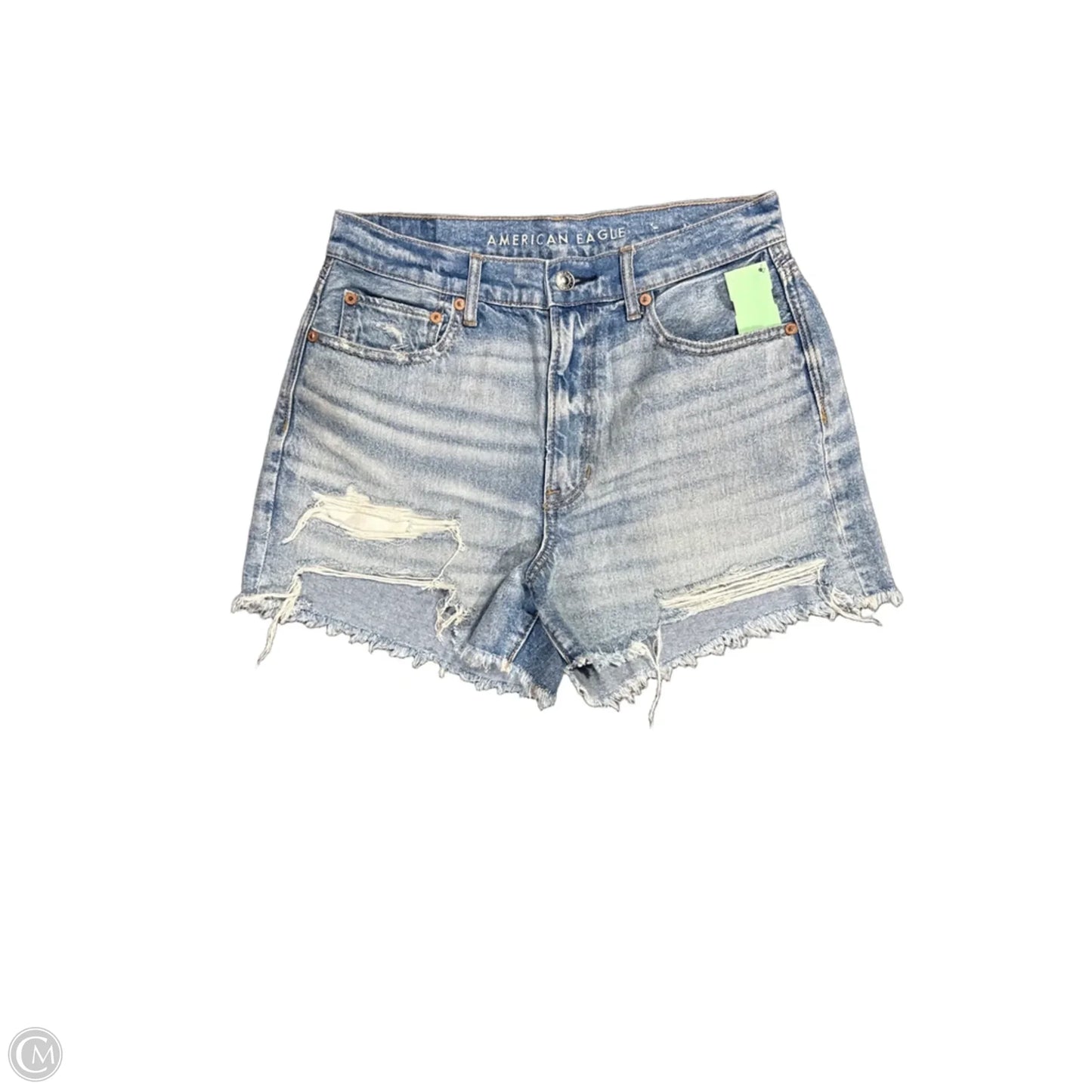 Shorts By American Eagle In Blue Denim, Size: 6