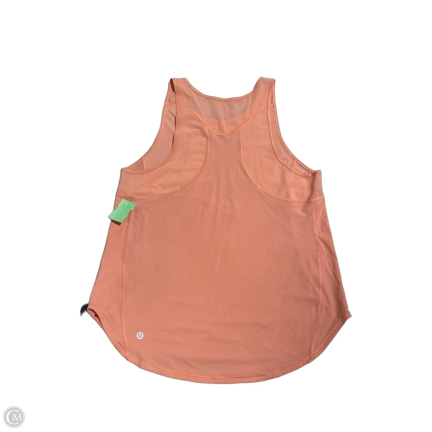 Athletic Tank Top By Lululemon In Pink, Size: L