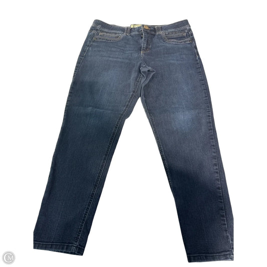 Jeans Skinny By Democracy In Blue Denim, Size: 14