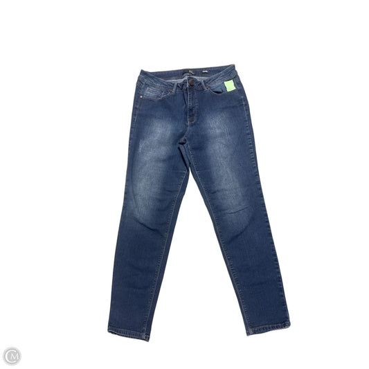 Jeans Skinny By 1822 Denim In Blue Denim, Size: 14