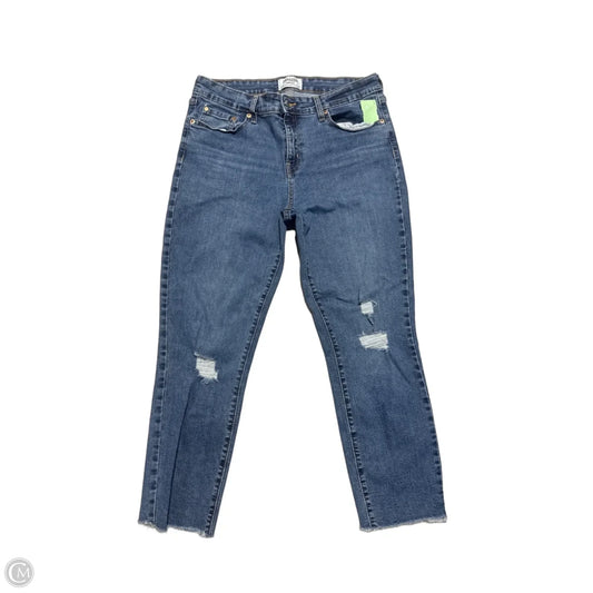 Jeans Skinny By Levis In Blue Denim, Size: 12