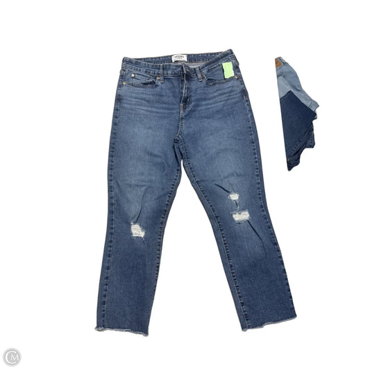 Jeans Skinny By Levis In Blue Denim, Size: 12