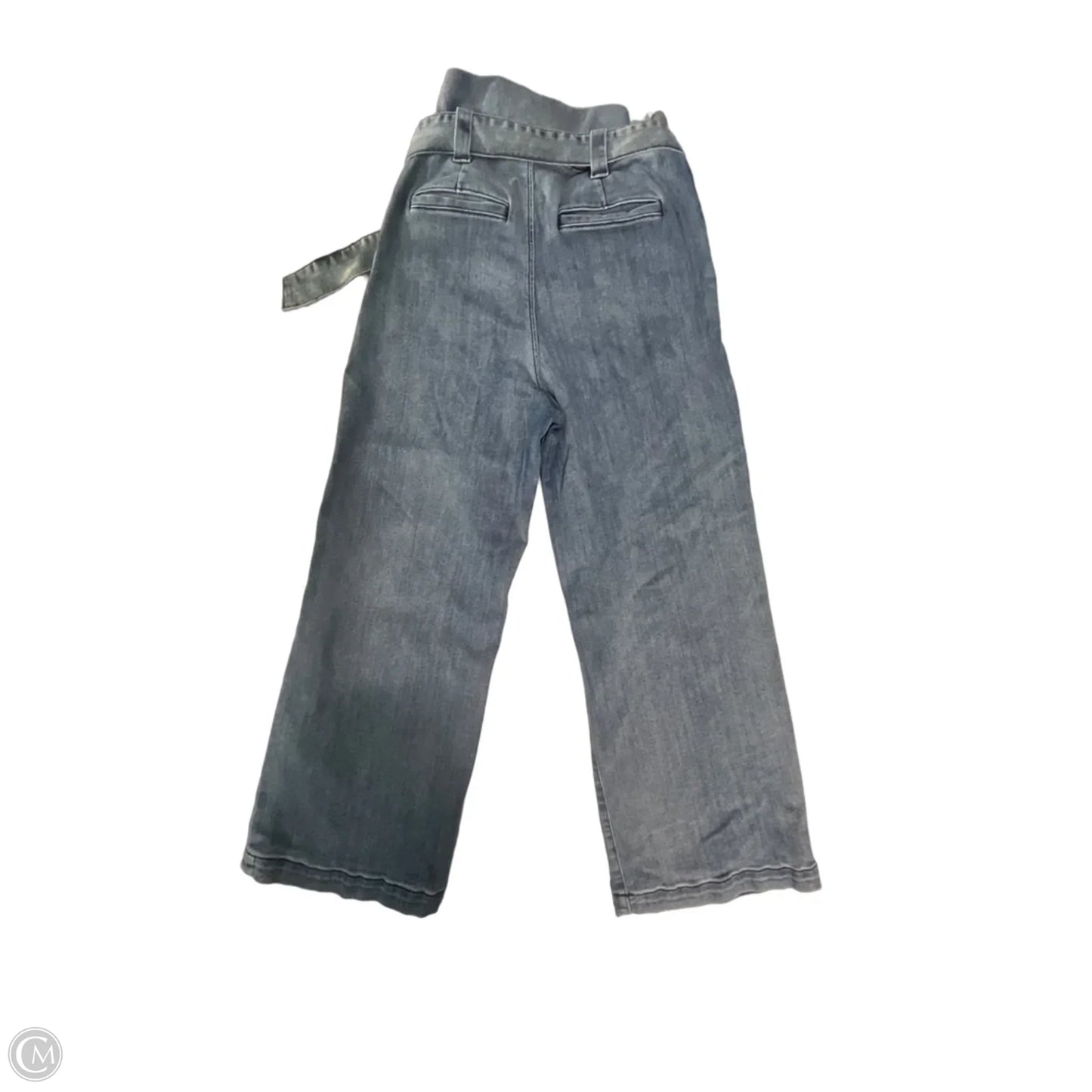 Jeans Straight By Express In Blue Denim, Size: 6