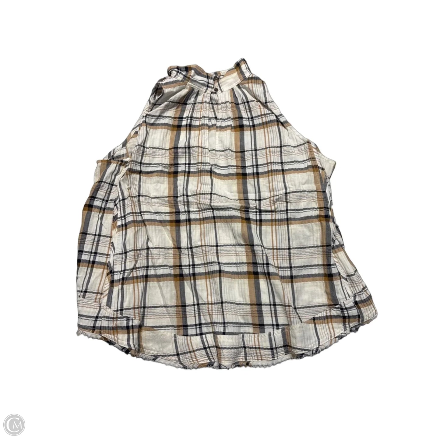 Tank Top By Anthropologie In Tan, Size: L