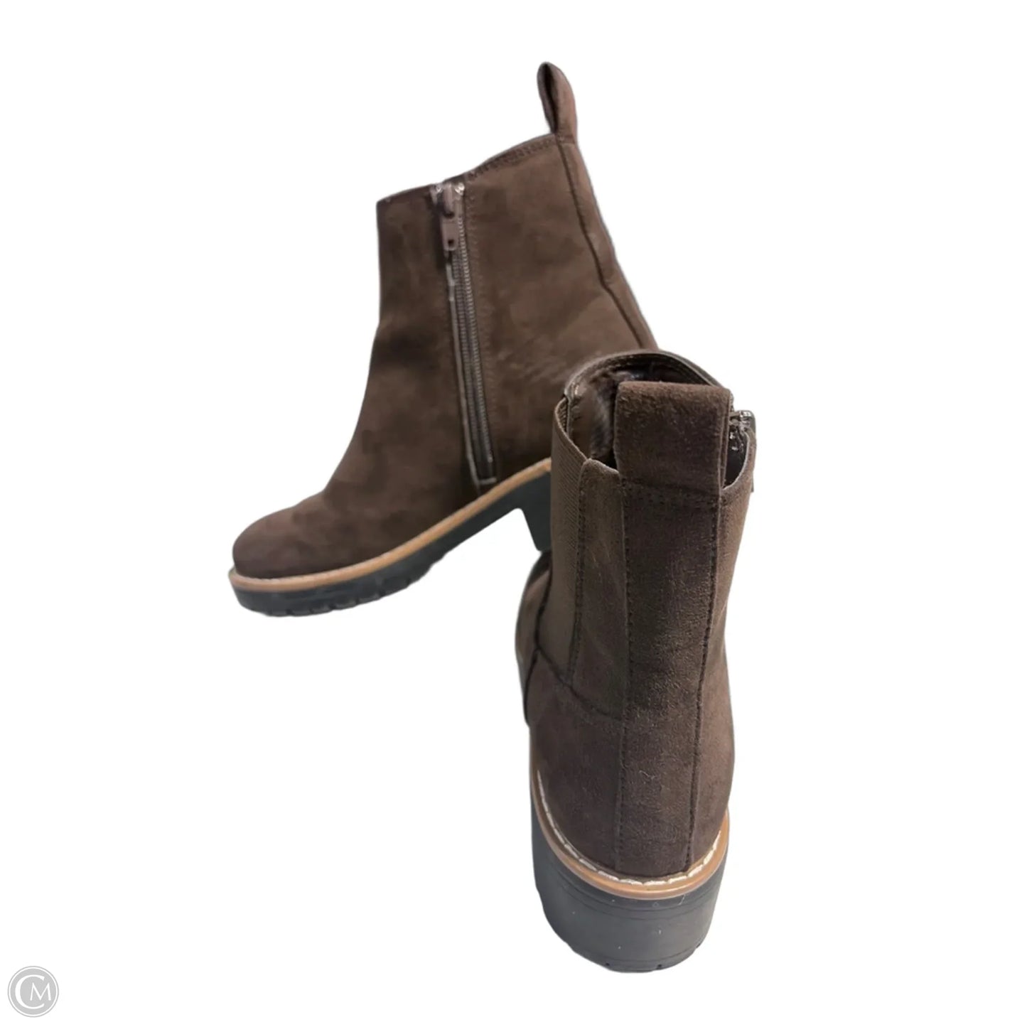Boots Ankle Flats By Kensie In Brown, Size: 6