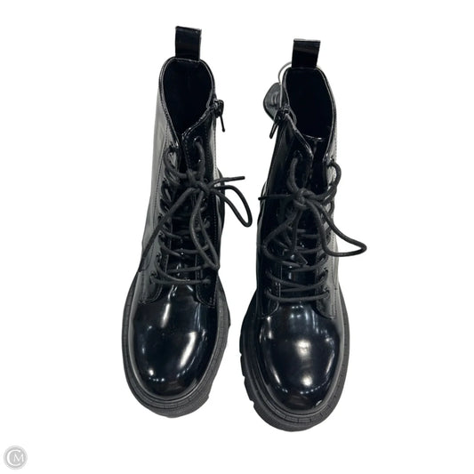 Boots Ankle Heels By Madden Girl In Black, Size: 8