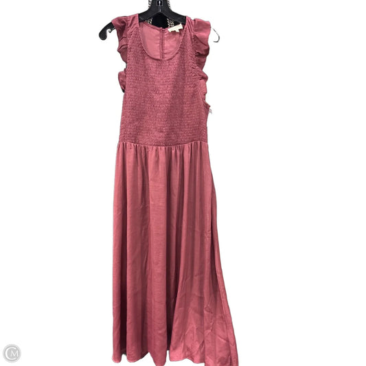 Dress Casual Maxi By Melloday In Red, Size: Xl