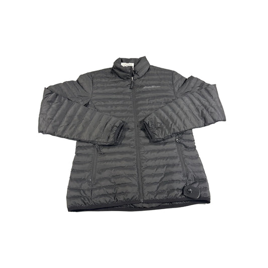 Jacket Puffer & Quilted By Eddie Bauer In Black, Size: Xs
