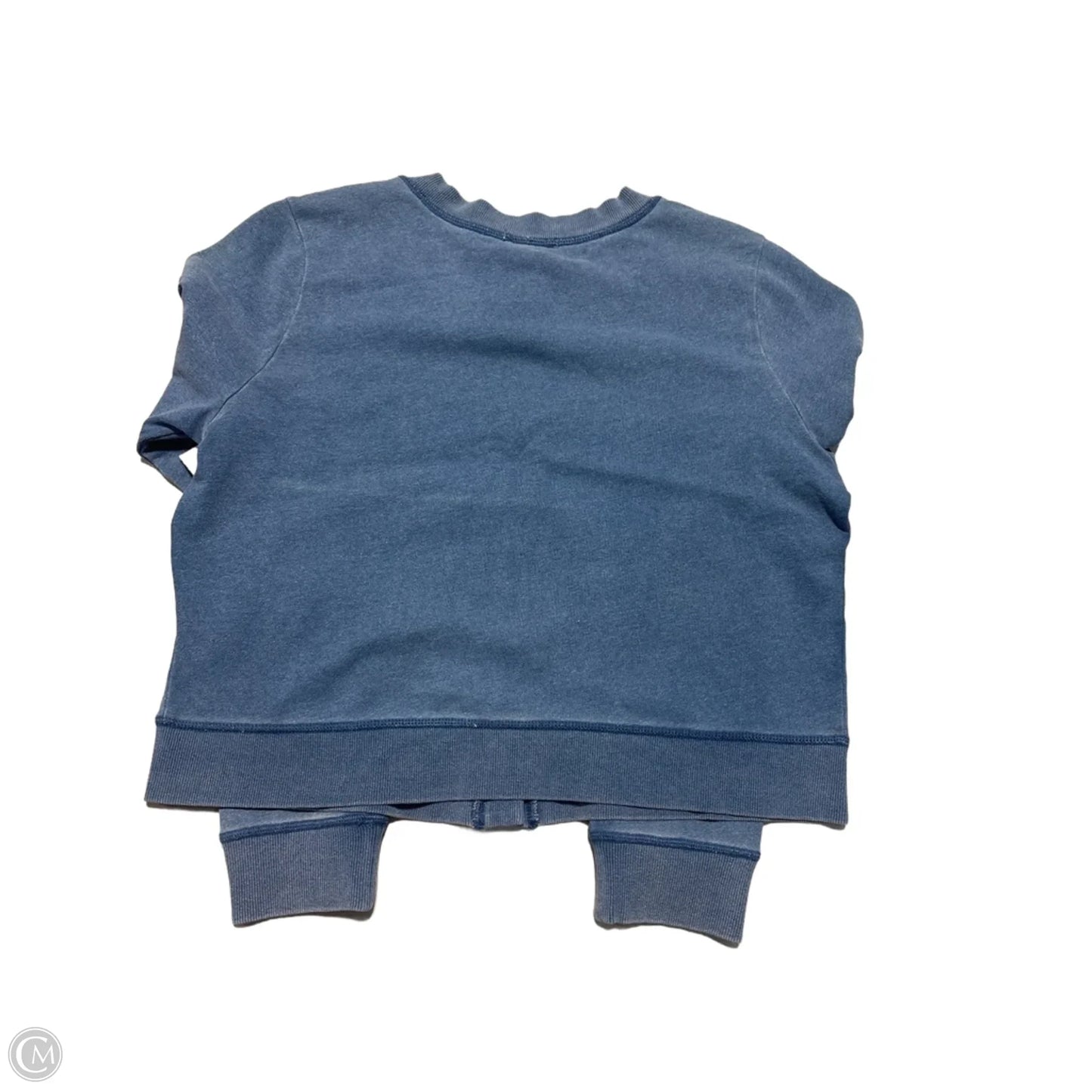 Top Long Sleeve By Z Supply In Blue, Size: L