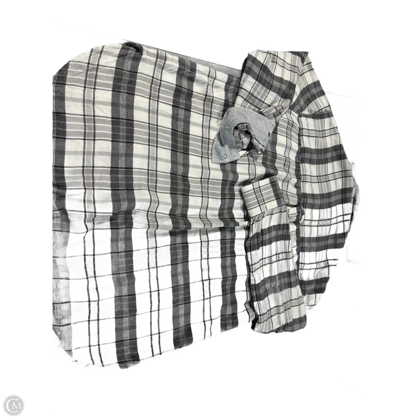 Top Long Sleeve By American Eagle In White, Size: S