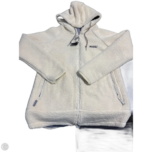 Jacket Faux Fur & Sherpa By Columbia In Cream, Size: L