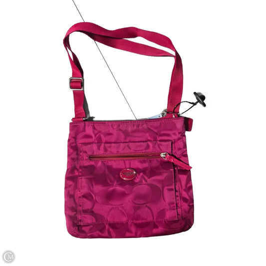 Crossbody Designer By Coach, Size: Medium