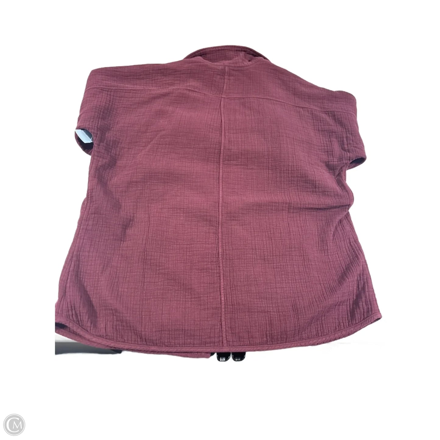 Jacket Fleece By Pure Jill In Red, Size: L