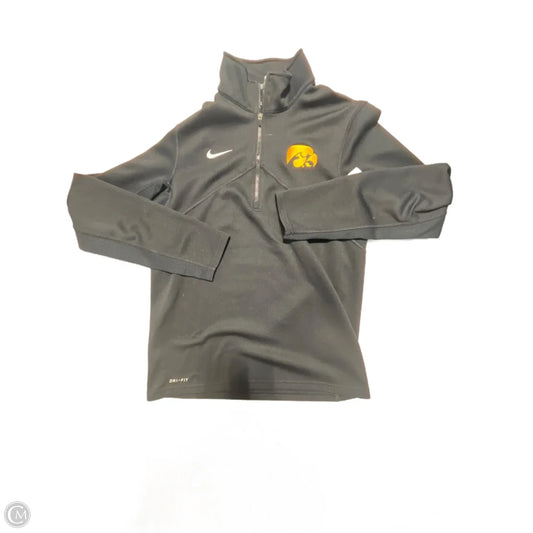 Top Long Sleeve By Nike In Black, Size: S