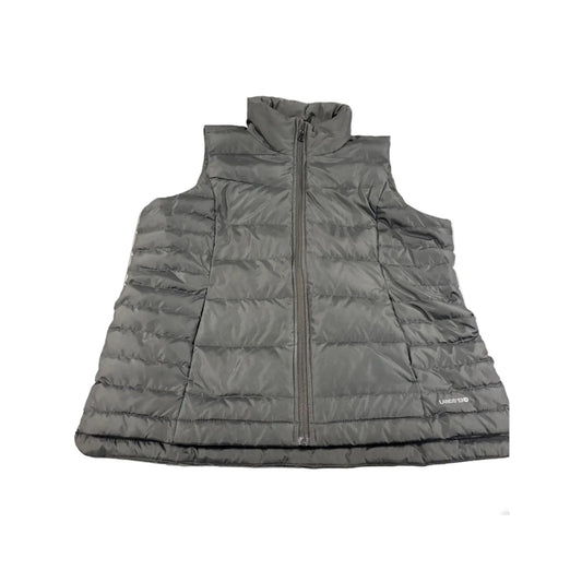 Vest Puffer & Quilted By Lands End In Black, Size: L
