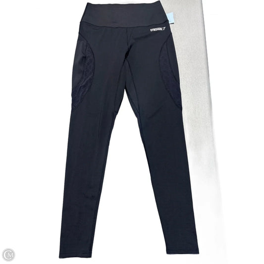 Athletic Pants By Gym Shark In Black, Size: M