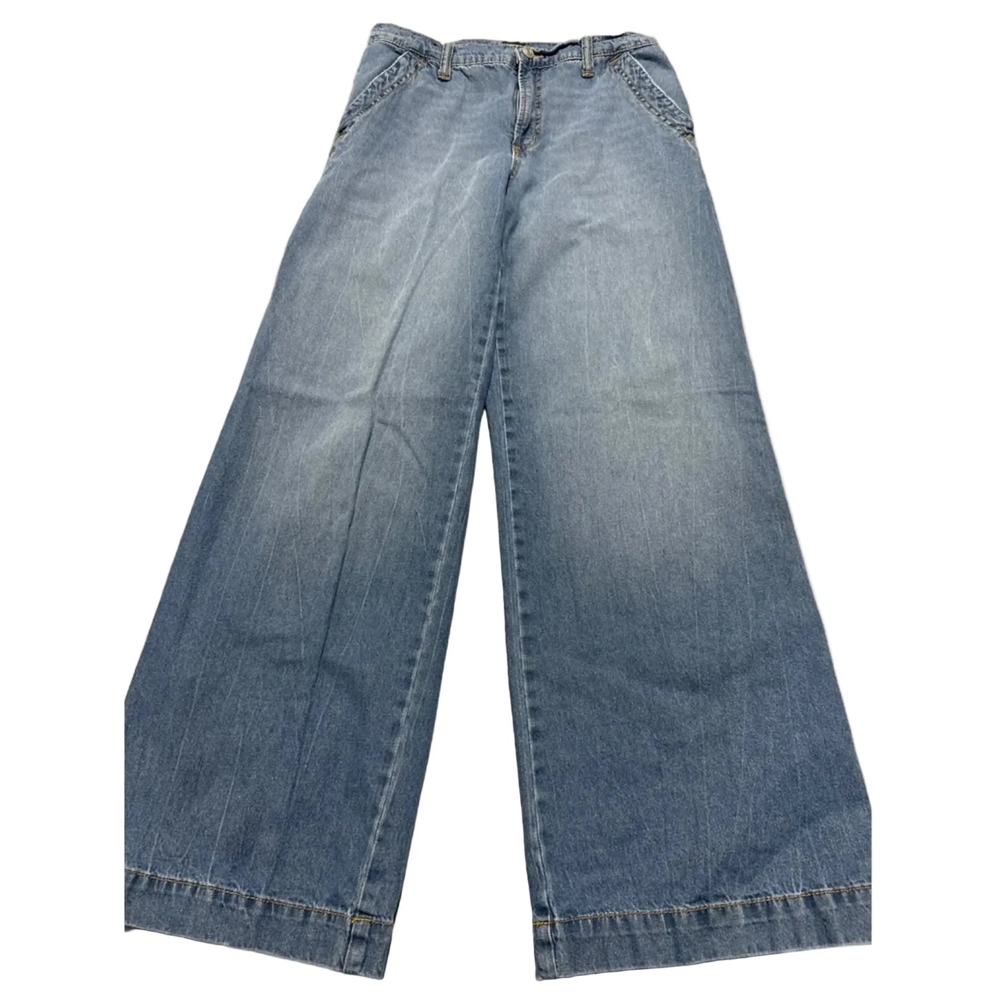 Jeans Wide Leg By Scoop In Blue, Size: 2