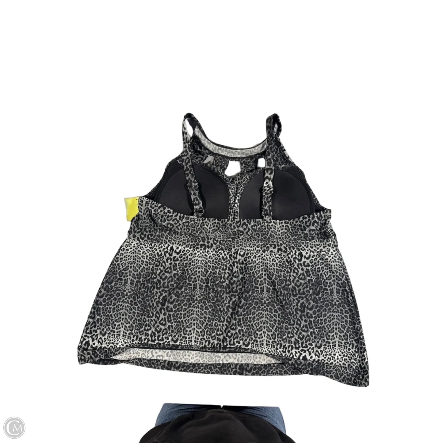 Athletic Tank Top By Cmc In Animal Print, Size: 1x