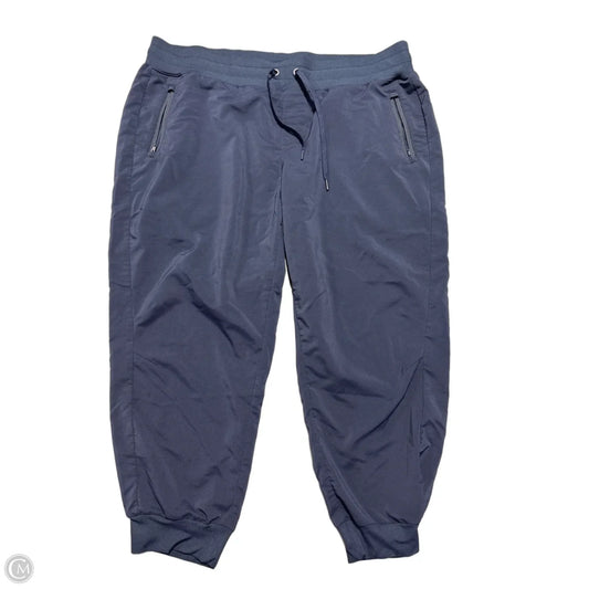 Athletic Pants By Stylus In Navy, Size: 2x
