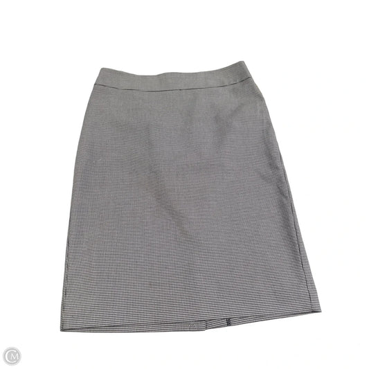 Skirt Midi By Ann Taylor In Grey, Size: 0