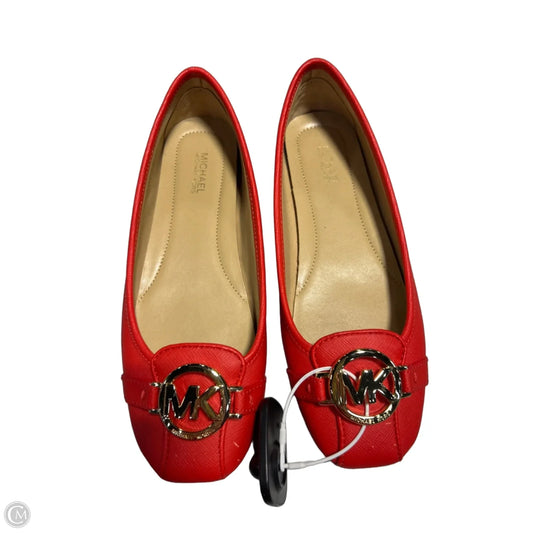 Shoes Designer By Michael Kors In Red, Size: 6.5