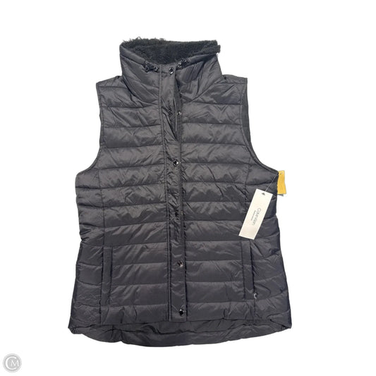Vest Puffer & Quilted By Calvin Klein In Black, Size: M