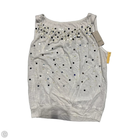 Tank Top By Loft In White, Size: Xs