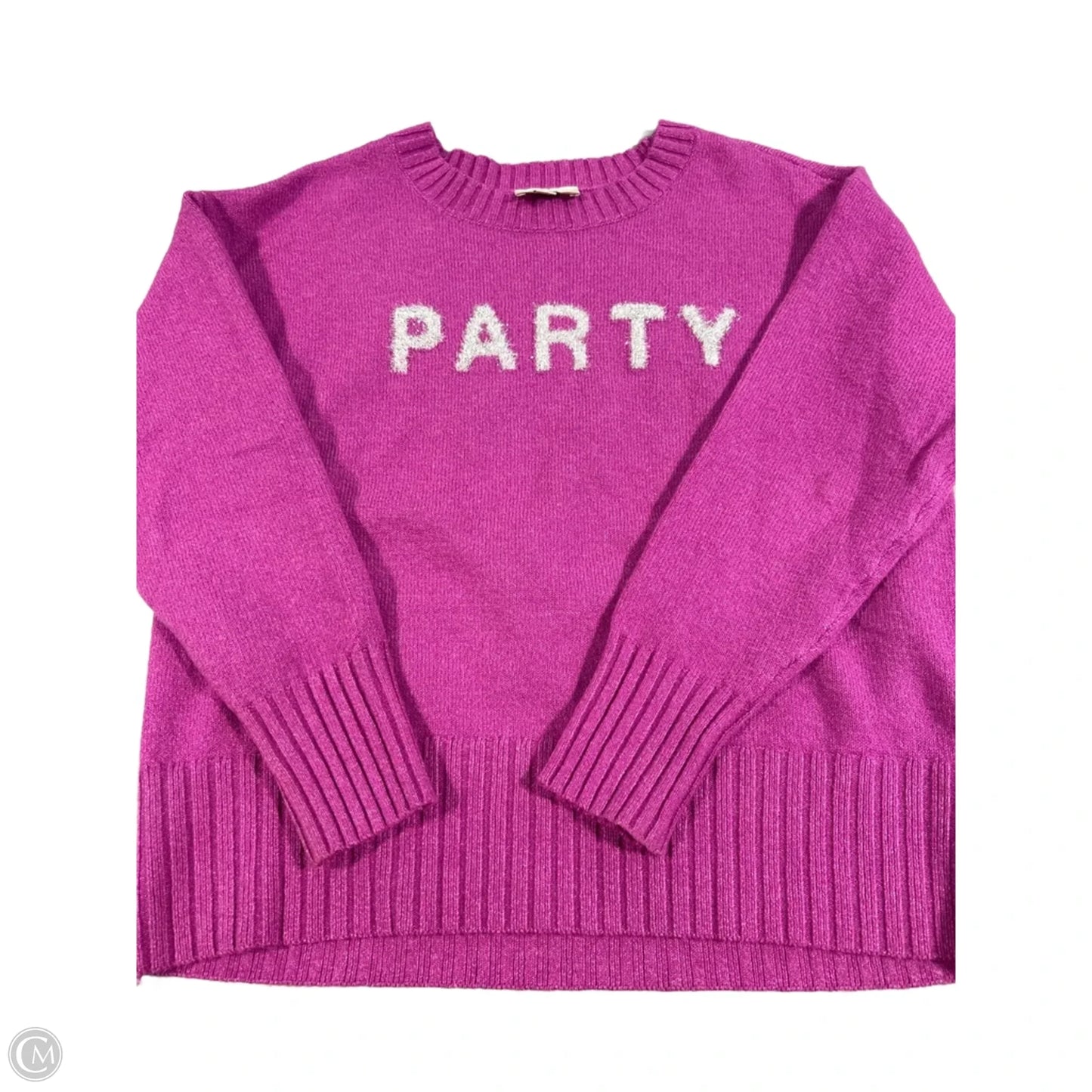 Sweater By Loft In Pink, Size: M