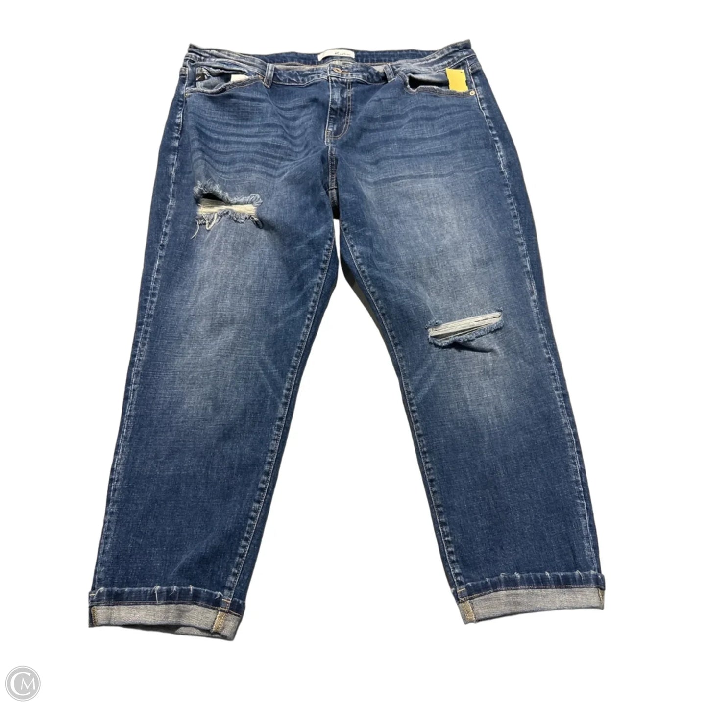 Jeans Skinny By Kancan In Blue, Size: 20