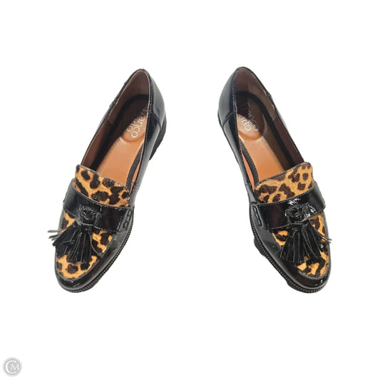 Sandals Flats By Franco Sarto In Animal Print, Size: 8