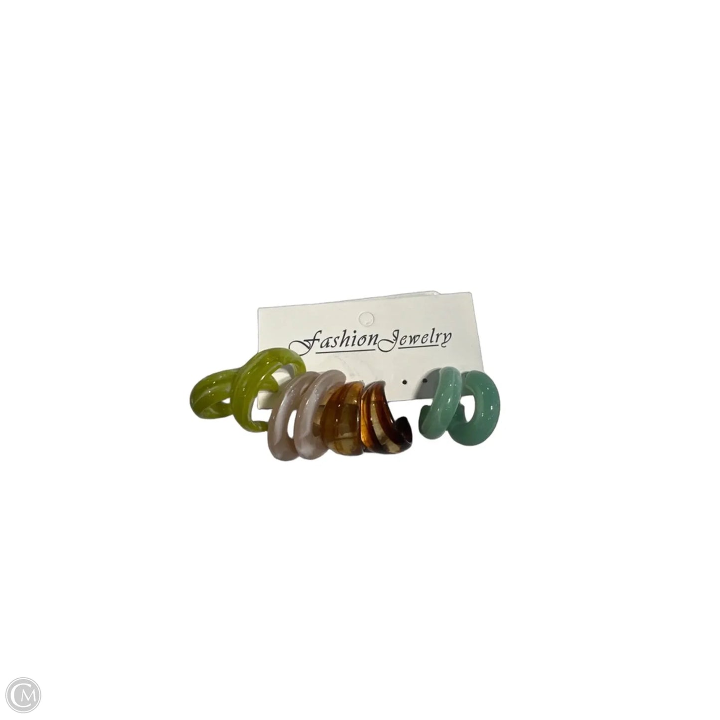 Earrings Hoop By Cmc, Size: 04 Piece Set