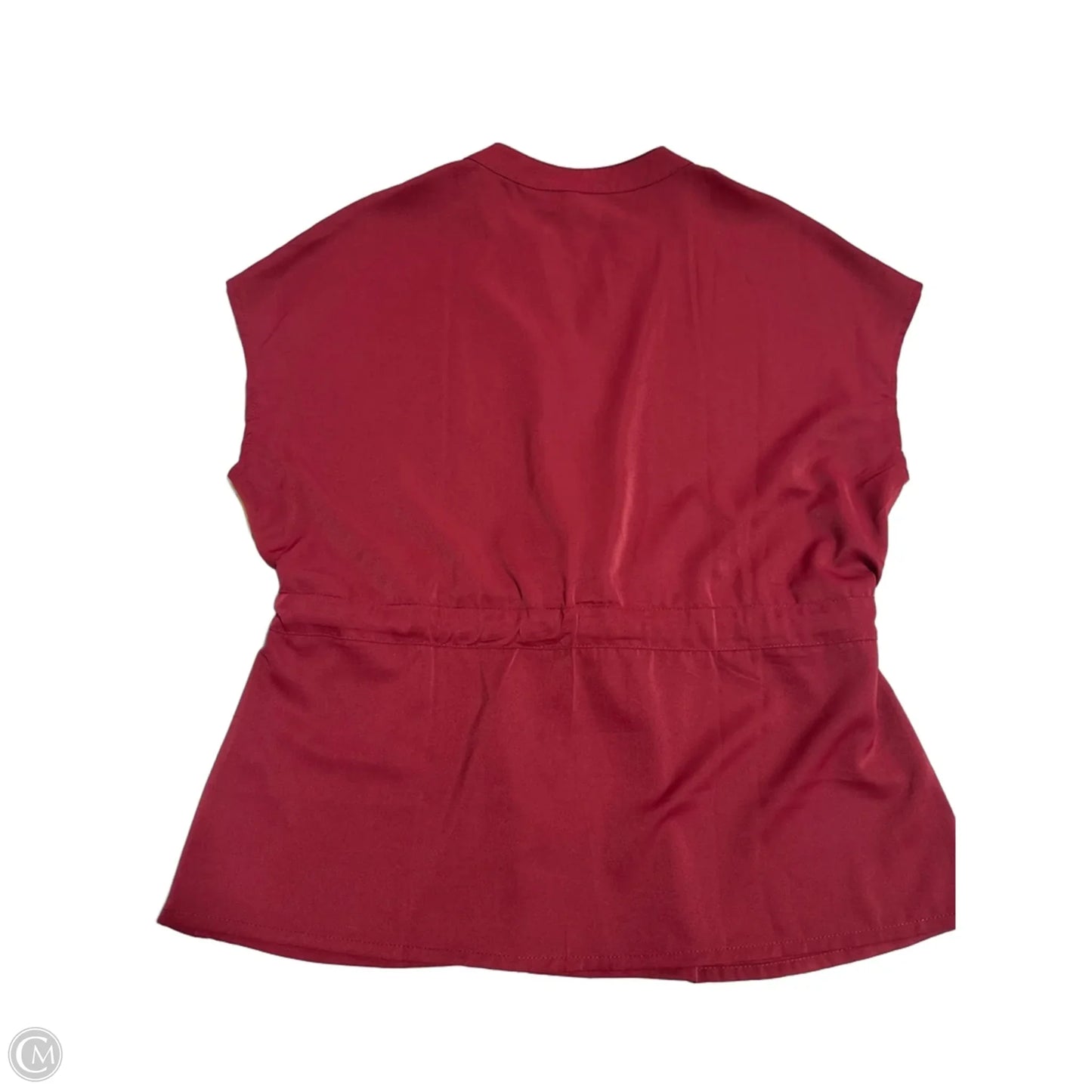 Top Sleeveless By Cmc In Red, Size: L