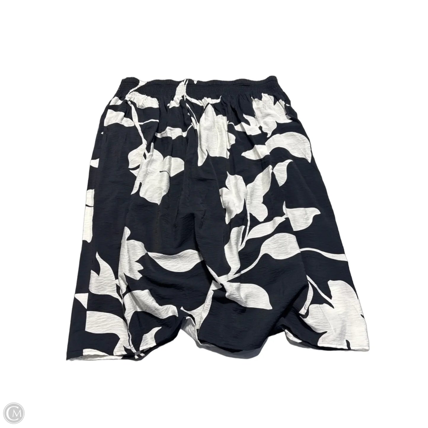 Skirt Maxi By Nine West In Black & White, Size: 3x