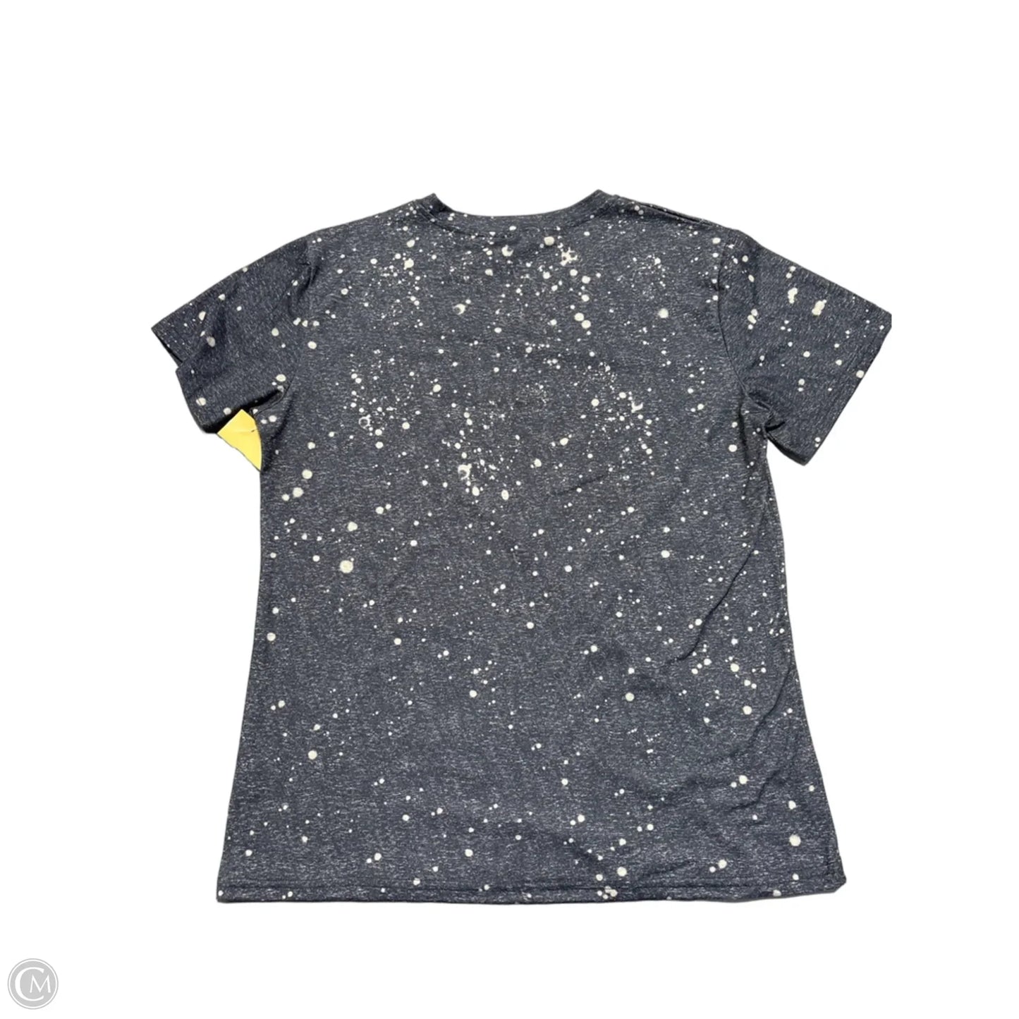 Top Short Sleeve Basic By Cmf In Grey, Size: L