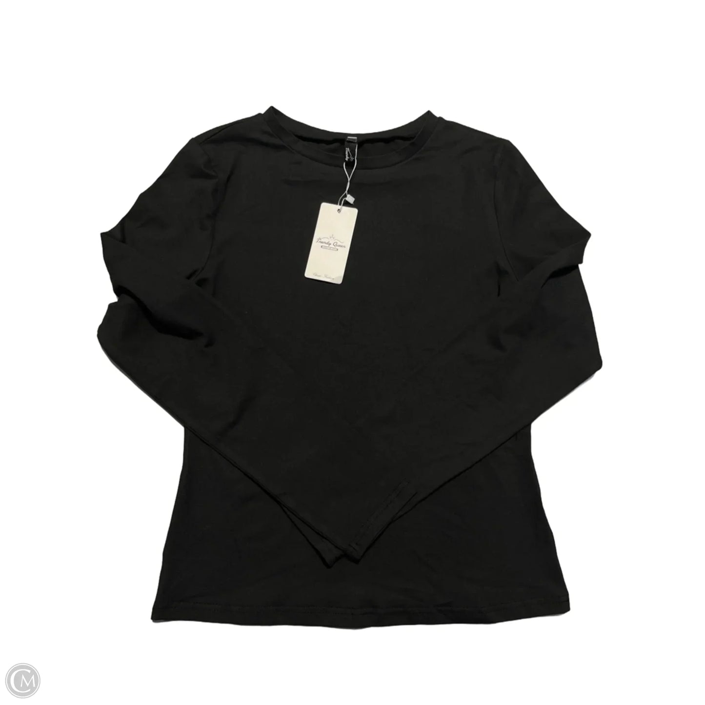 Top Long Sleeve By Trendy Queen In Grey, Size: Xl