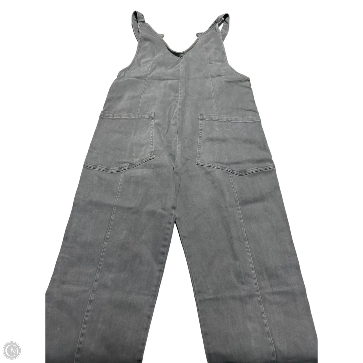 Jumpsuit By Zenana In Grey, Size: L