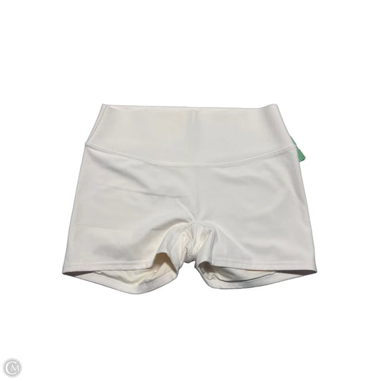 Athletic Shorts By Fabletics In White, Size: Xl