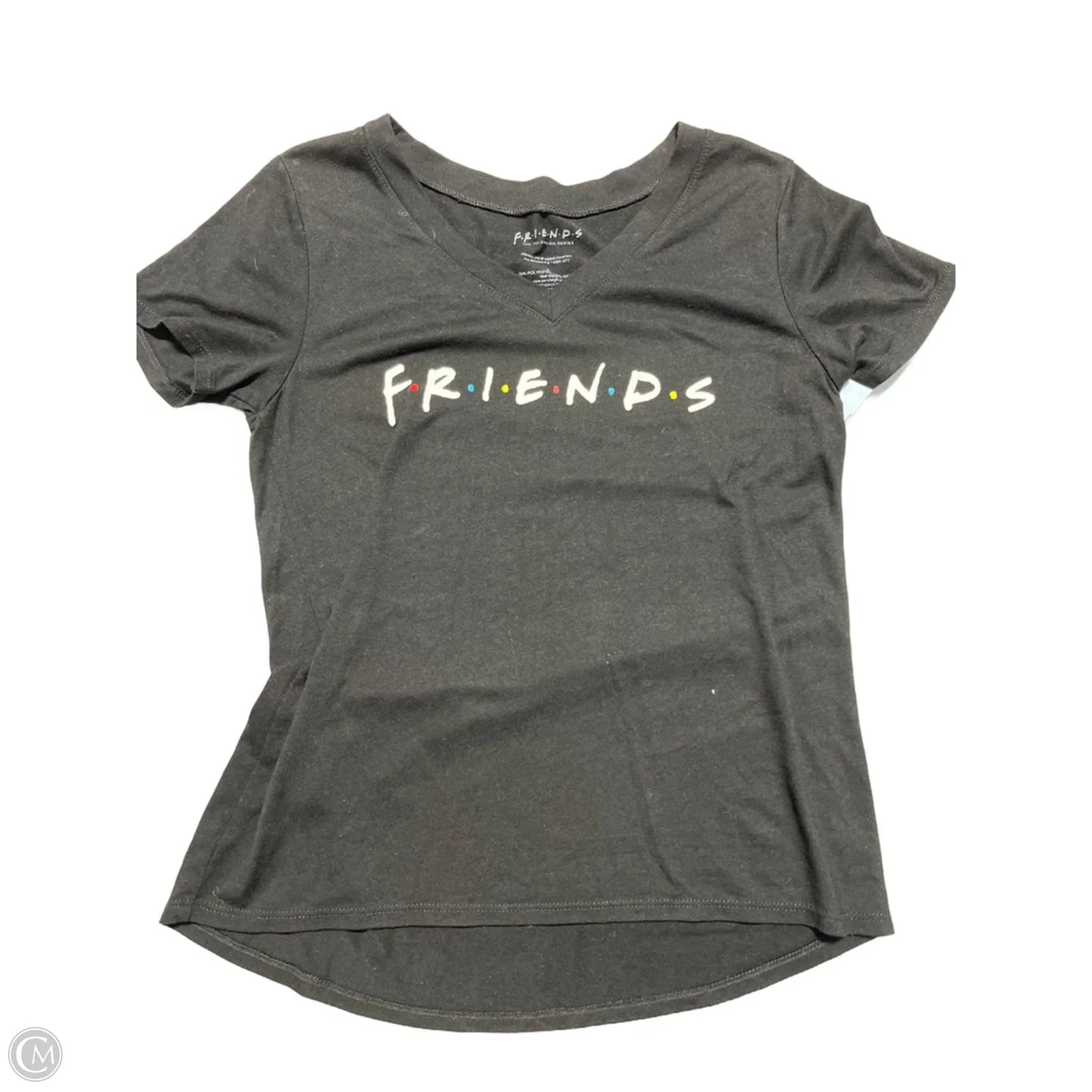 Top Short Sleeve Basic By Cme In Black, Size: S