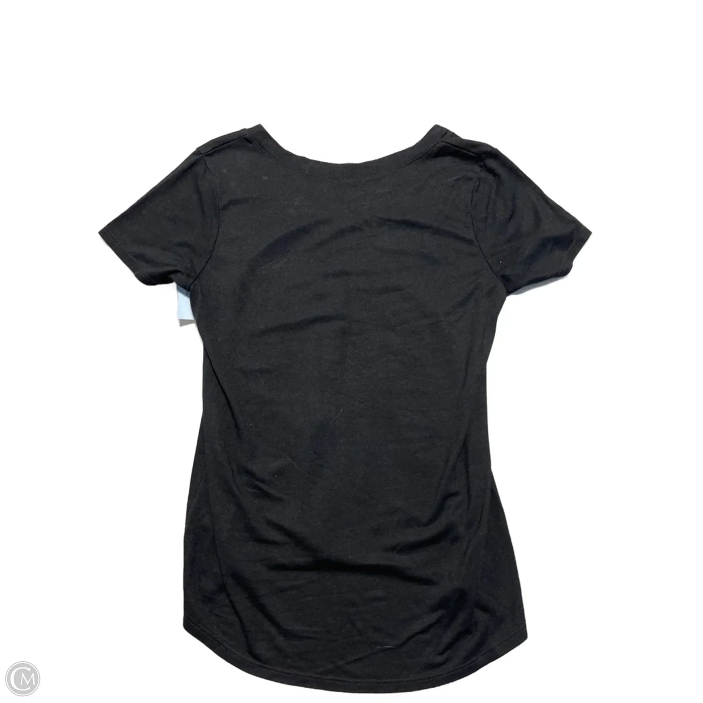 Top Short Sleeve Basic By Cme In Black, Size: S