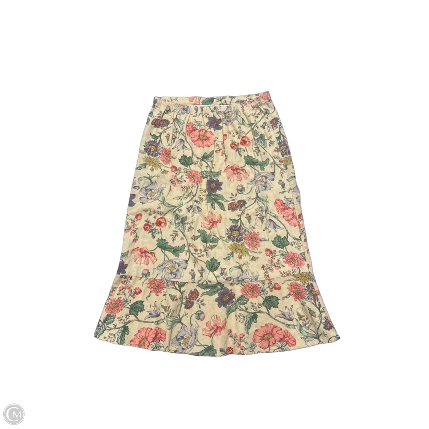 Skirt Midi By Cmc In Beige, Size: L